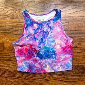 Fleo Colorful Crop Top